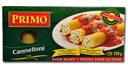 Primo Specialty Pasta Oven Ready Cannelloni 